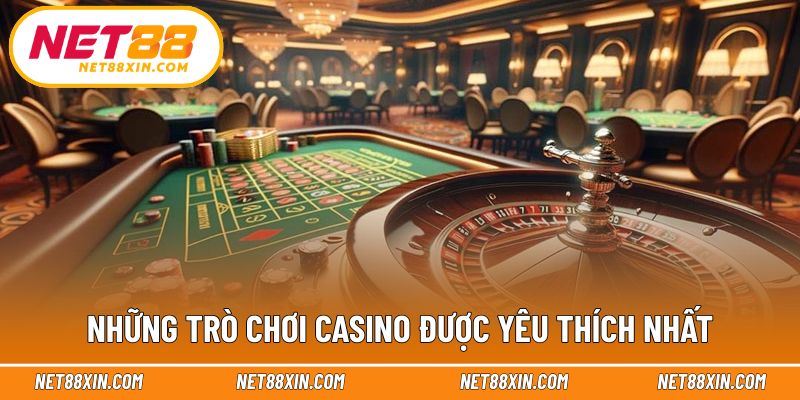 Các trò sòng bài phổ biến kèm luật cơ bản