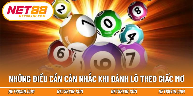 Lưu ý cần biết khi tham khảo con số từ giấc mơ